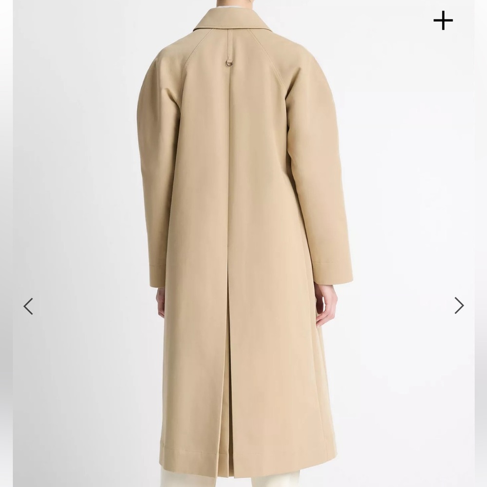 Vince Cotton Utility Trench Coat - Picture 3 of 10